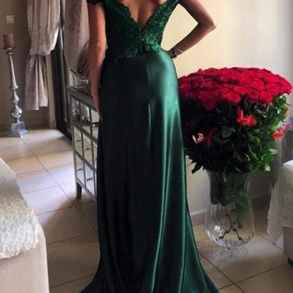 Green Prom Dress,sweetheart Prom Dress,off The..