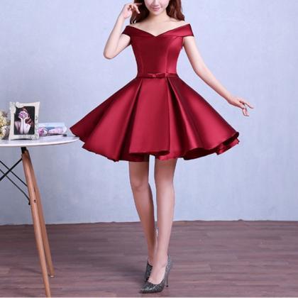 burgundy homecoming dress,off the s..