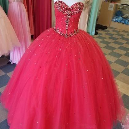 Pink Quinceanera Dresses,sweetheart Ball..