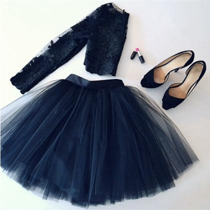 black homecoming dresses,lace homec..
