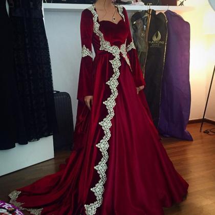 burgundy prom dresses,velvet prom d..