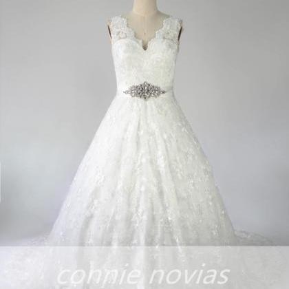 Vintage Lace Wedding Gowns,ball Gowns Wedding..