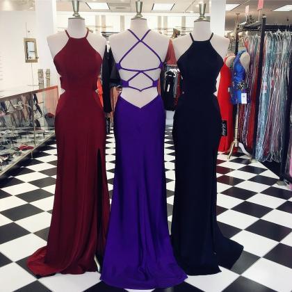 Burgundy Prom Dress,royal Blue Prom Dress,black..