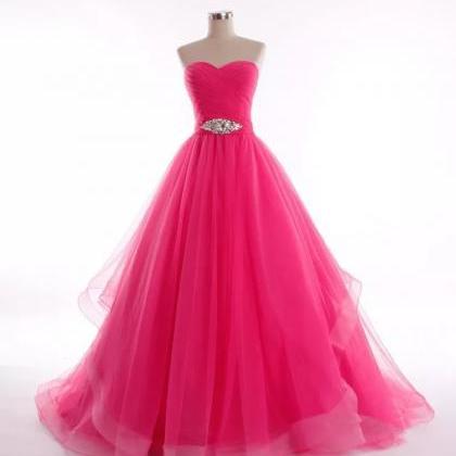 sweetheart prom dress,ball gowns pr..