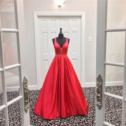 V Neck Prom Dress,ball Gowns Prom Dress,sexy Prom..