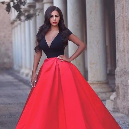 Cap Sleeves Evening Dresses,ball Gowns..
