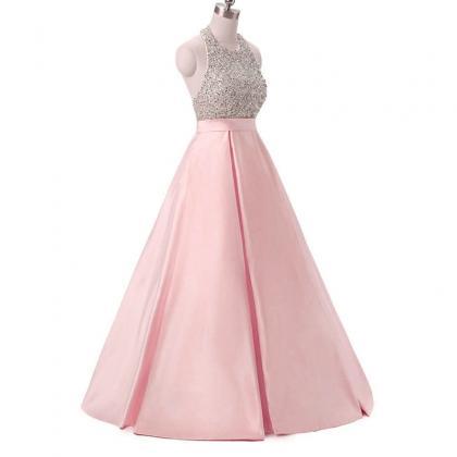 Ball Gowns Prom Dresses,halter Prom..
