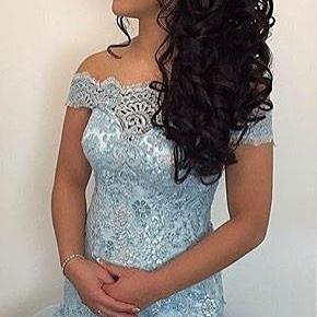 Mermaid Evening Dresses,lace Prom Dress,off The..