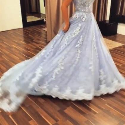 Elegant Lace Prom Dress,ball Gowns Prom Dress,lace..