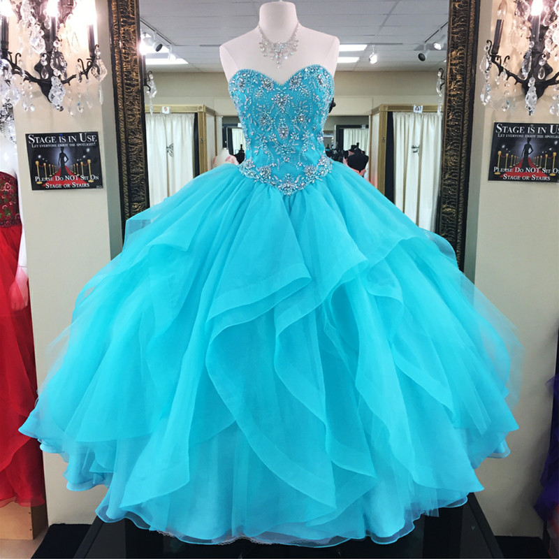 Turquoise Quinceanera Dresses,ball Gowns Prom Dresses,sweet 16 Dresses,elegant Quinceanera Dresses