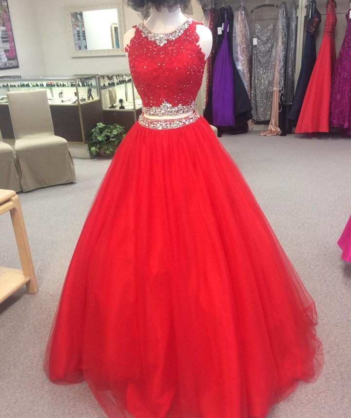 Red Sweet 16 Dress