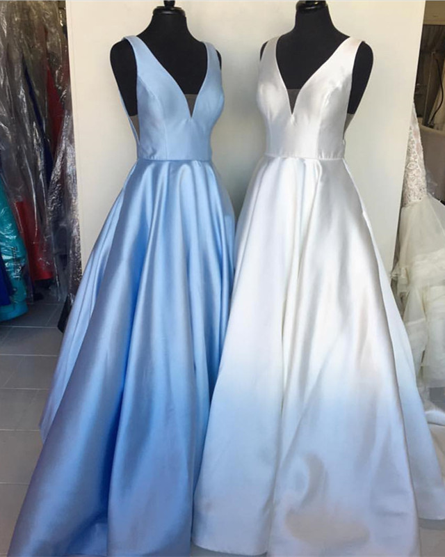 Long Evening Gowns,Prom Long Dress,Sexy Evening Gowns,Formal Prom Dress,Satin Evening Gowns