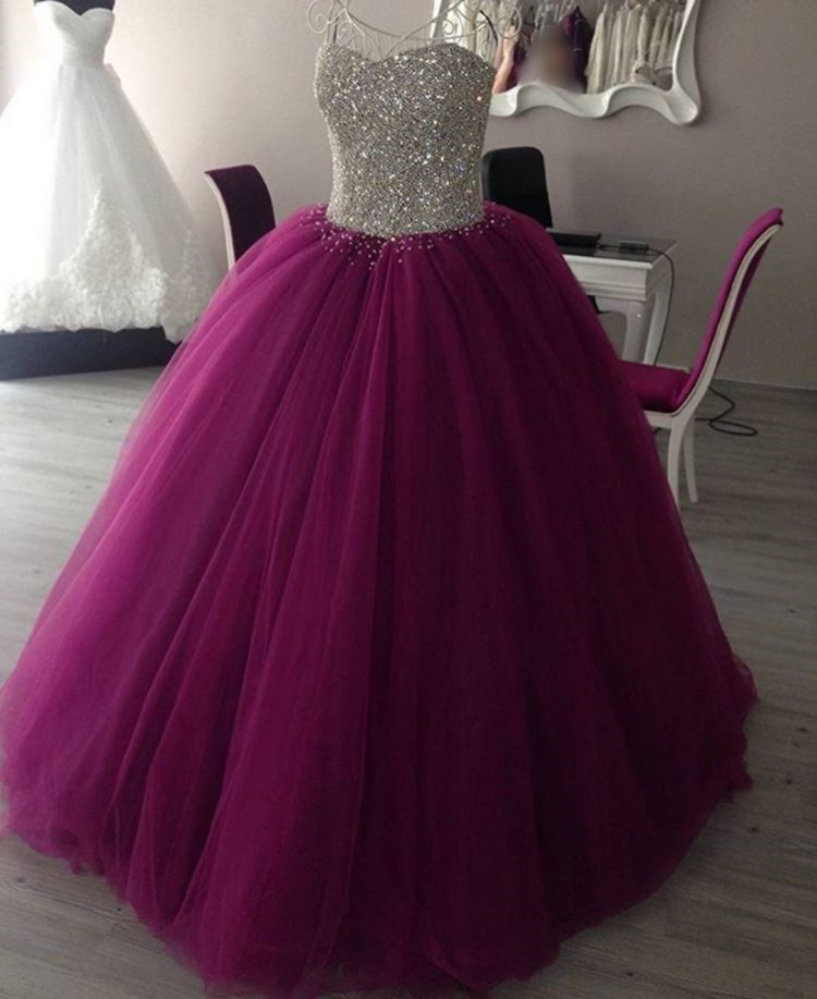 royal purple purple quinceanera dresses