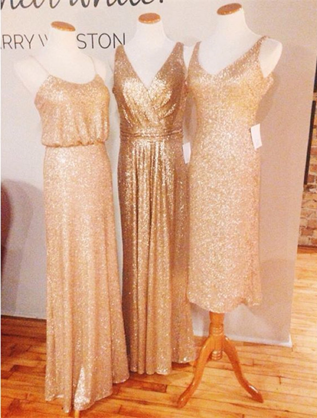 Sequins Bridesmaid Dress ,glitter Bridesmaid Dress,metalic Bridesmaid Dresses,wedding Party Dress
