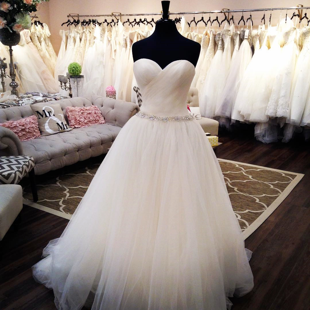 Sweetheart Wedding Dress,tulle Dress,princess Wedding Gowns,ball Gowns Wedding Dresses 2017