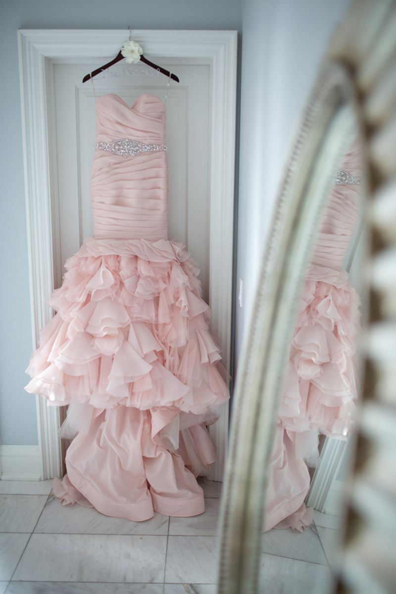 Pink Wedding Dresses,mermaid Wedding Dresses,organza Wedding Dress,sexy Wedding Gowns,wedding Dresses 2017