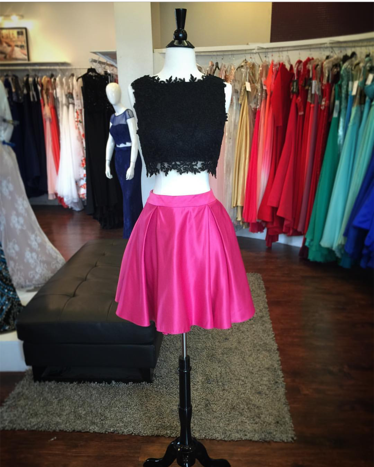 Two Piece Prom Dresses,2 Piece Homecoming Dress,elegant Homecoming Dresses.party Dresses