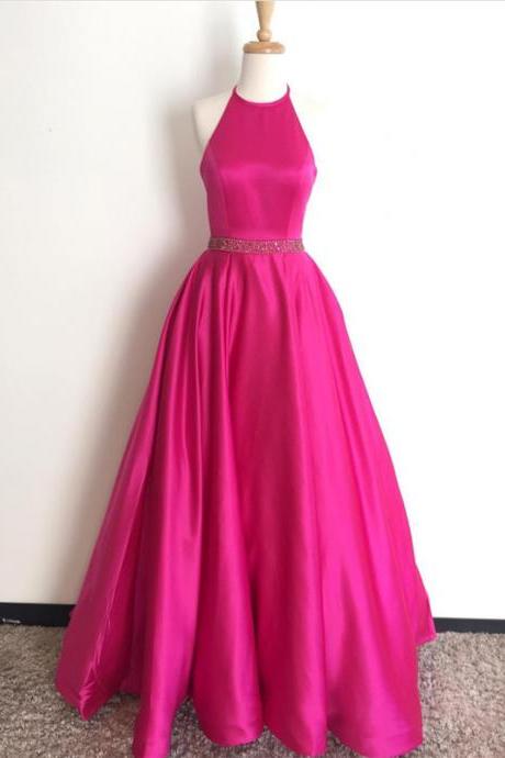 Pink Ball Gowns,pink Prom Dress,elegant