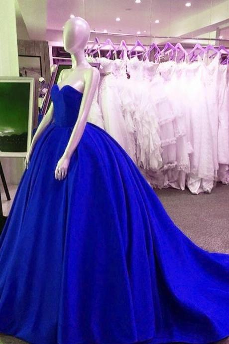royal blue wedding dress,taffeta wedding dress,flawless wedding dress,ball gowns wedding dresses 2017