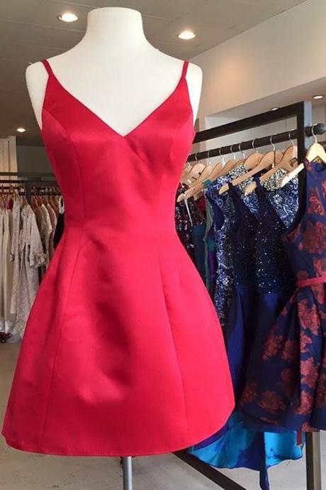 Red Party Dresses,royal Blue Party Dress,women&amp;#039;s Cocktail Dress.short Mini Prom Dress,short Homecoming Dress 2017