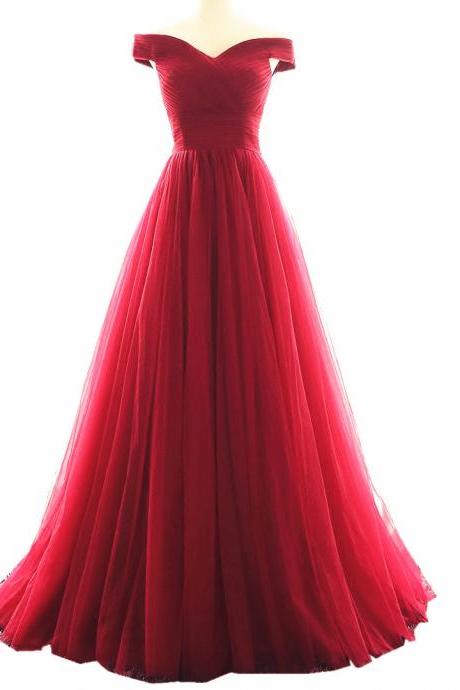 off the shoulder evening dress,long bridesmaid dress,tulle evening gowns,sexy prom dress,prom dresses 2017