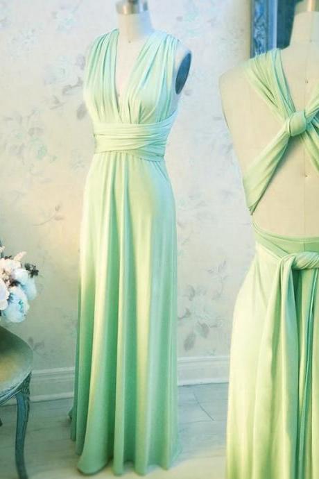 Blush Pink Bridesmaid Dress,lime Green Bridesmaid Dress,chiffon Dress,light Blue Bridesmaid Dress