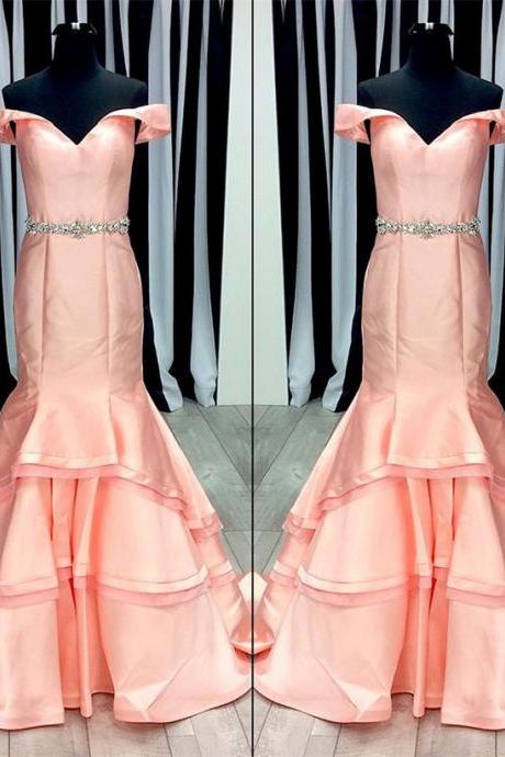 Sexy Prom Dress,off The Shoulder Evening Gowns,mermaid Evening Dress,sexy Prom Dresses 2017