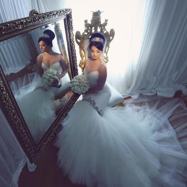 Mermaid Wedding Dress With Detachable Bottom Weddings Dresses