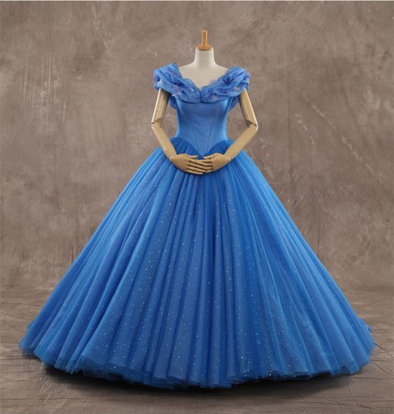 Cinderella Dress, Ball Gown Quinceanera Dress, Wedding Dresses ...